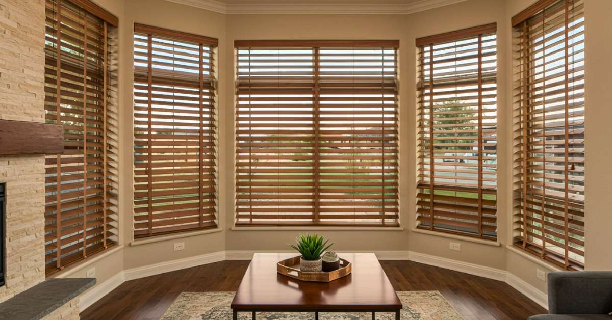 Everything You Need to Know About Wood Blinds for Bay Windows